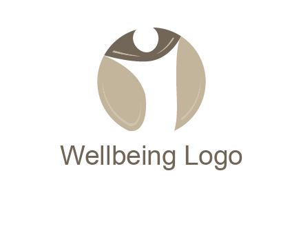 energetic person stretching in a circle icon