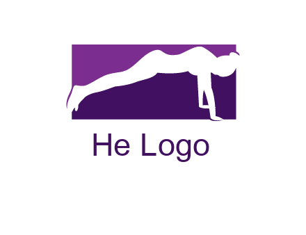 women doing push ups icon