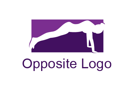women doing push ups icon