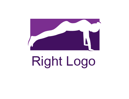 women doing push ups icon