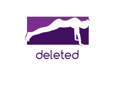 women doing push ups icon