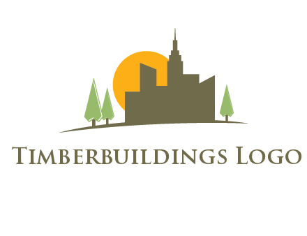 sun with city logo
