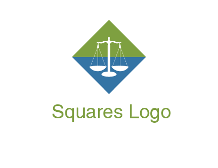 scale in square logo