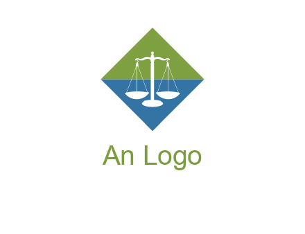 scale in square logo