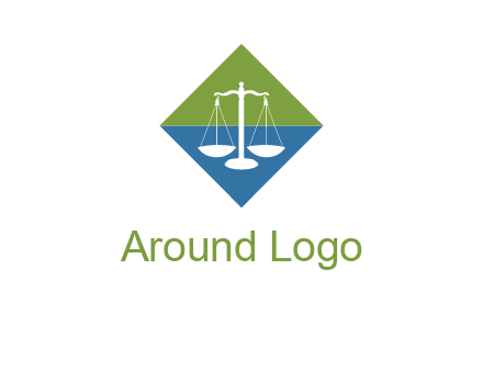 scale in square logo