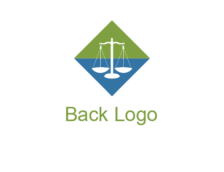 scale in square logo