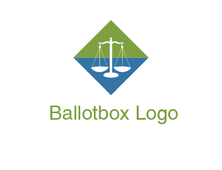 scale in square logo