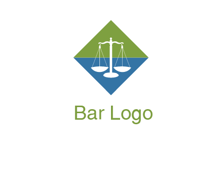 scale in square logo