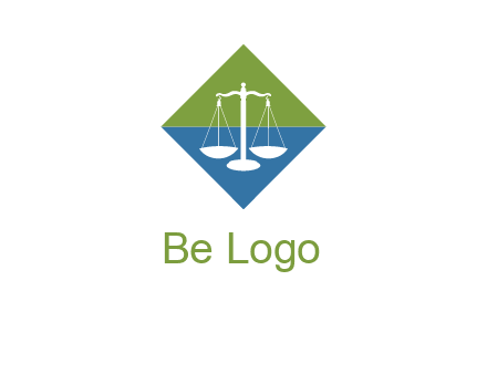 scale in square logo