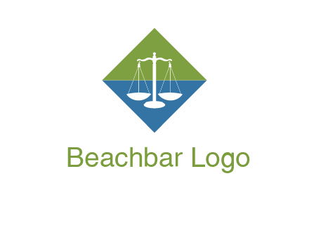 scale in square logo