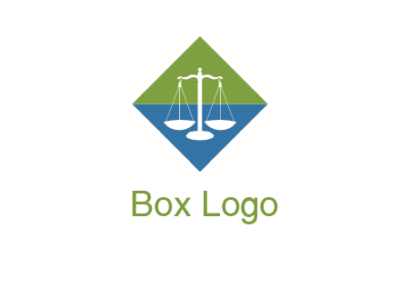 scale in square logo