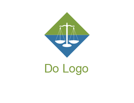 scale in square logo