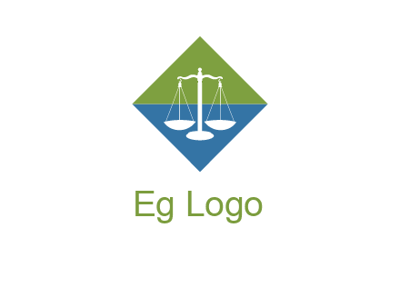 scale in square logo