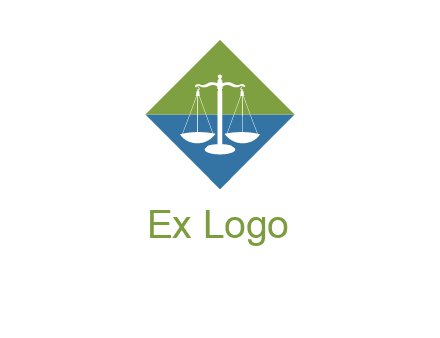 scale in square logo