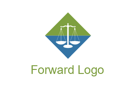 scale in square logo