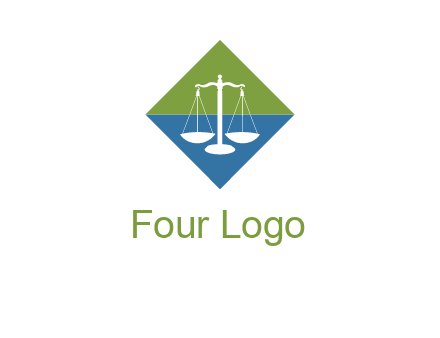 scale in square logo