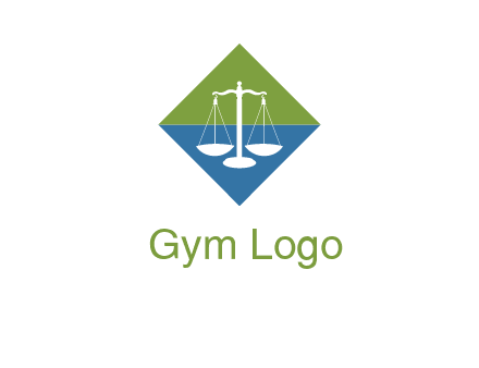 scale in square logo