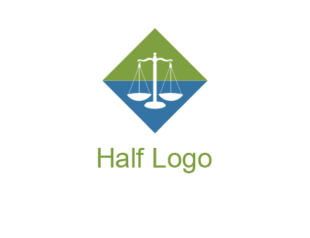 scale in square logo