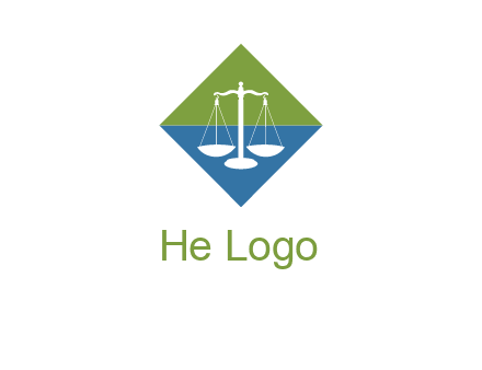 scale in square logo
