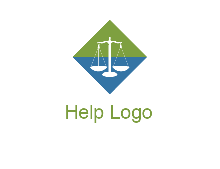 scale in square logo