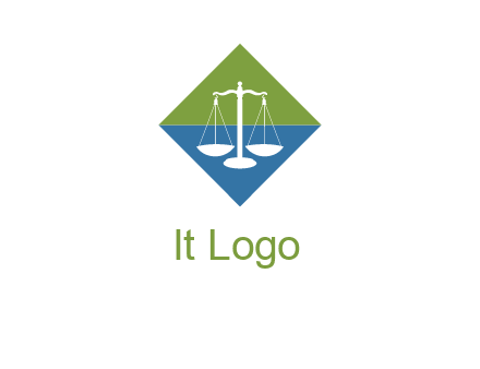 scale in square logo