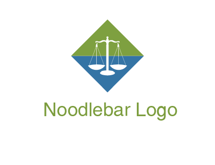 scale in square logo