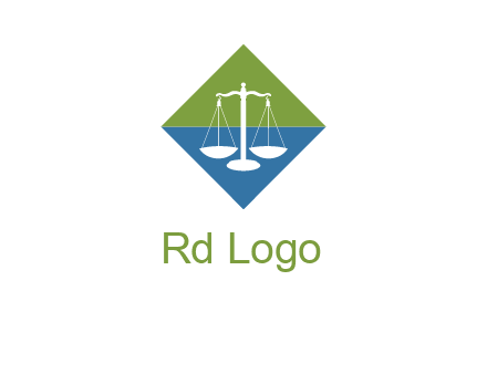 scale in square logo