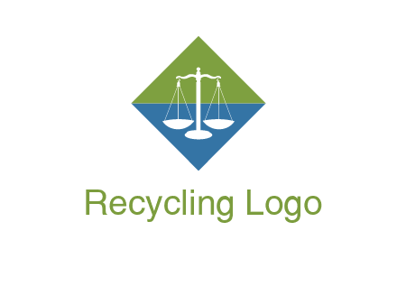 scale in square logo