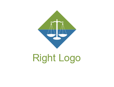 scale in square logo