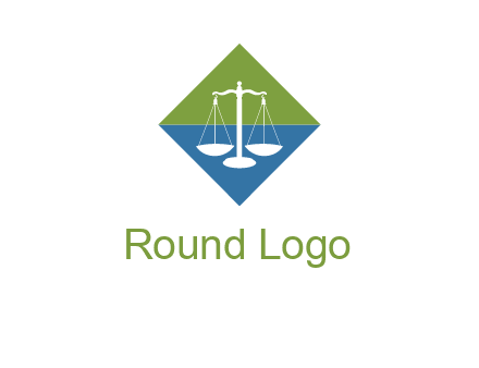 scale in square logo