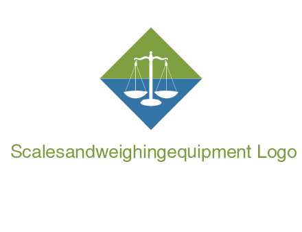 scale in square logo