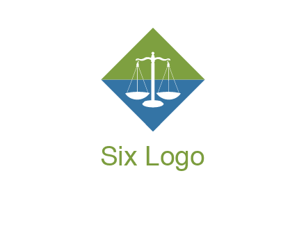 scale in square logo