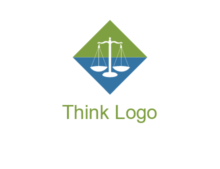 scale in square logo