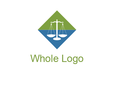 scale in square logo