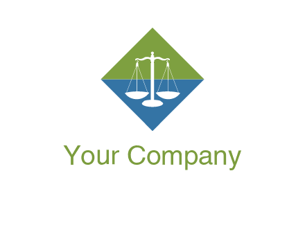 scale in square logo