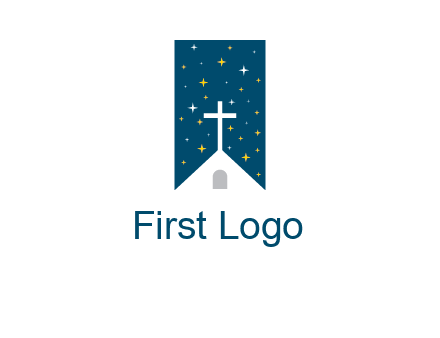 church roof  logo