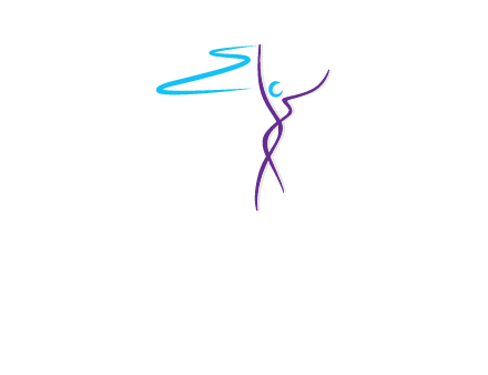 stick figure girl athlete sports icon