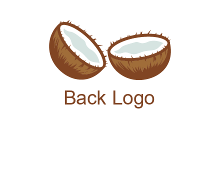 coconuts icon in resort logo