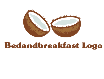 coconuts icon in resort logo