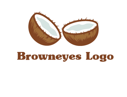 coconuts icon in resort logo