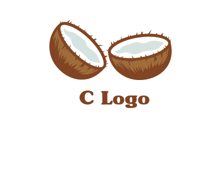 coconuts icon in resort logo