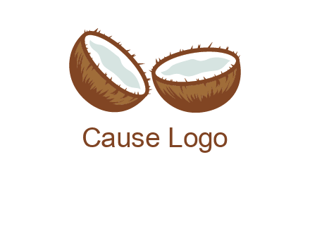 coconuts icon in resort logo