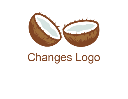 coconuts icon in resort logo