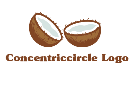 coconuts icon in resort logo