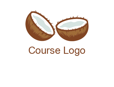 coconuts icon in resort logo