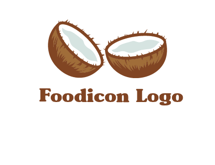 coconuts icon in resort logo