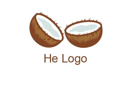 coconuts icon in resort logo
