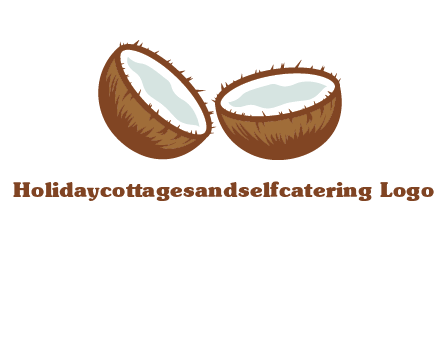 coconuts icon in resort logo