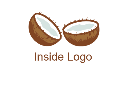 coconuts icon in resort logo