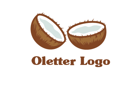 coconuts icon in resort logo